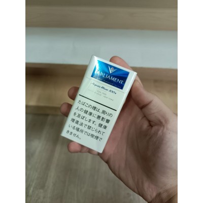 Parliament Aqua Blue 100S Япония (1 пачка) Parliament Aqua Blue 100S Япония (1 пачка)