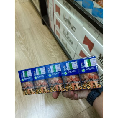 Корона Slims Green (ментол, кнопка) Корона Slims Green (ментол, кнопка)