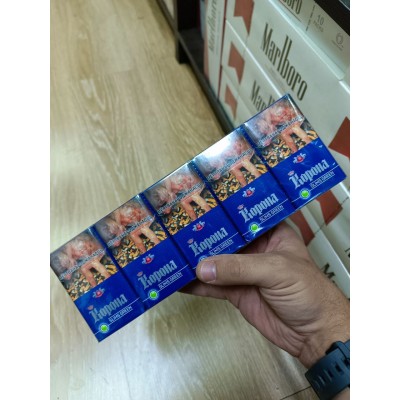 Корона Slims Green (ментол, кнопка) Корона Slims Green (ментол, кнопка)