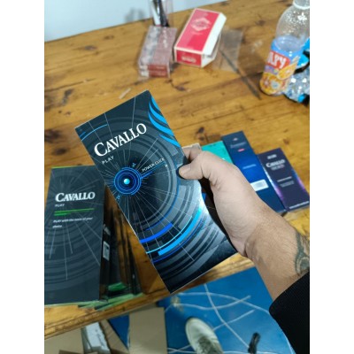 Cavallo QS Play Blue (ментол, кнопка) Cavallo QS Play Blue (ментол, кнопка)