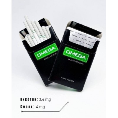 Omega Nano Black Menthol Omega Nano Black Menthol